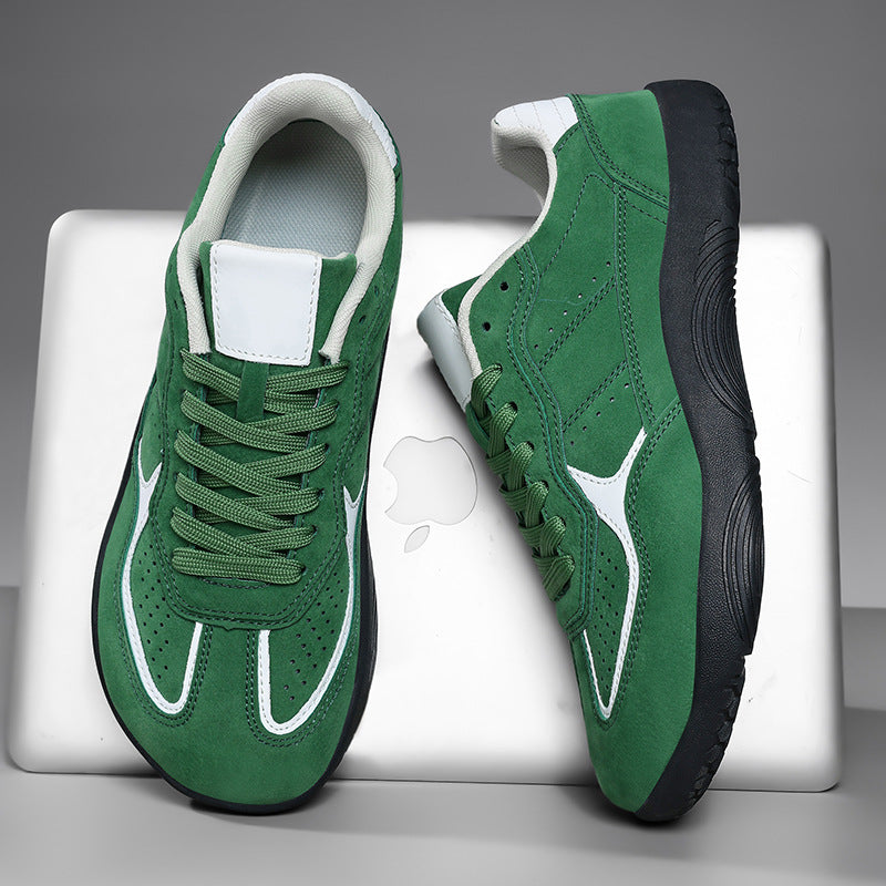 New Large Size Casual Shoes For Couples, Women&#039;s Versatile Retro Moral Training Shoes, Fashionable Casual Men&#039;s And Women&#039;s Wide-toe Shoes, Forrest Sneakers