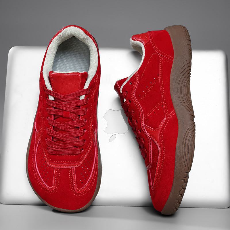 New Large Size Casual Shoes For Couples, Women&#039;s Versatile Retro Moral Training Shoes, Fashionable Casual Men&#039;s And Women&#039;s Wide-toe Shoes, Forrest Sneakers