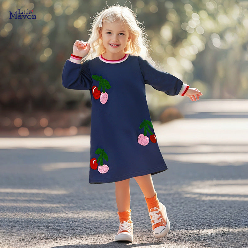 New Autum Girls&#039; Dresses